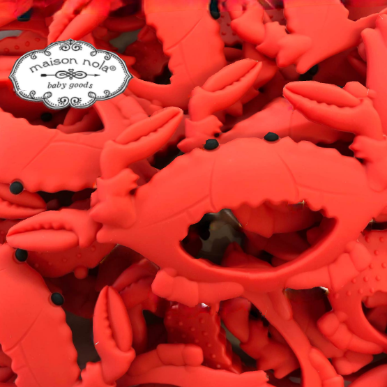 Crab Silicone Teether