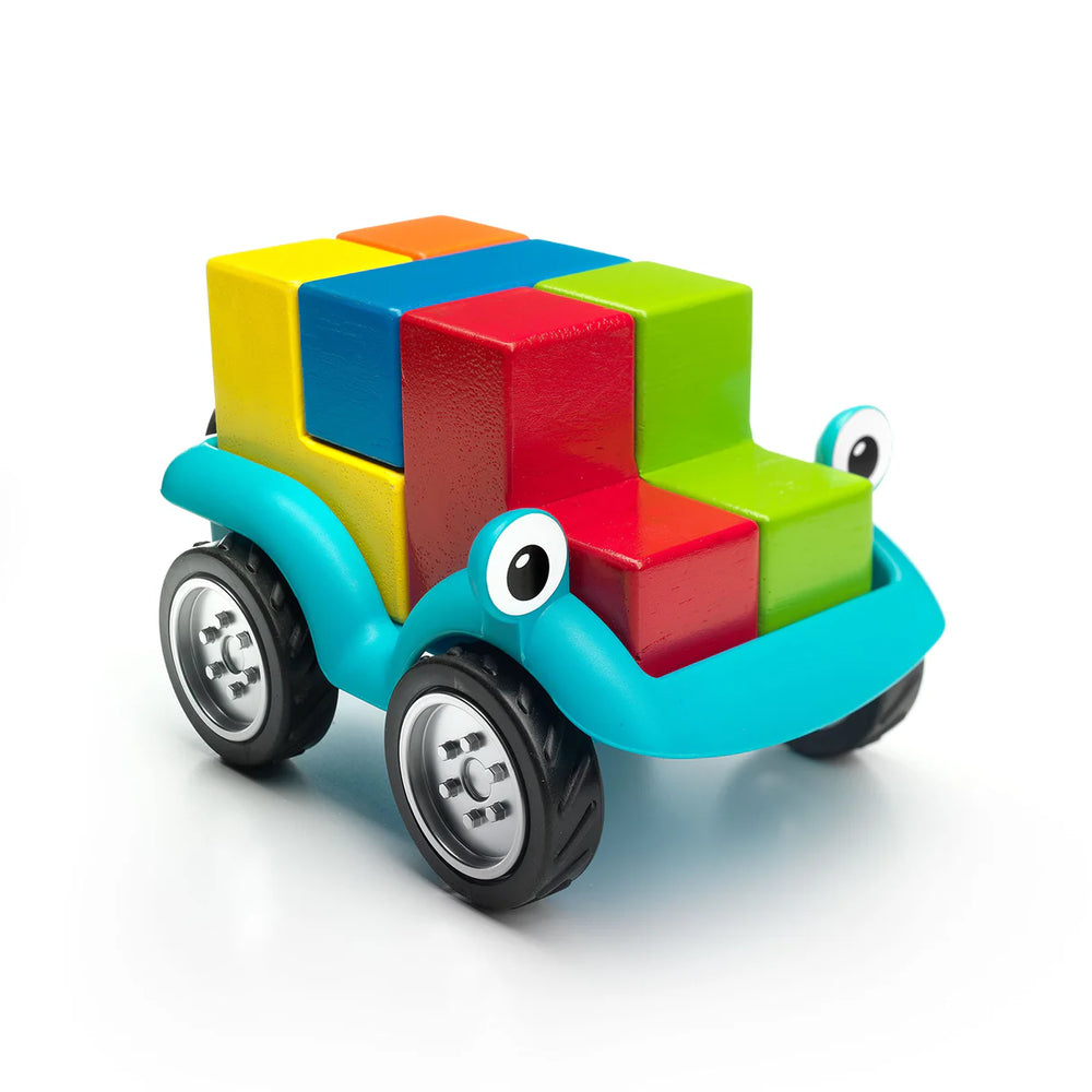 Smart Toys Smart Car 5x5 Wooden Puzzle Game and Toy