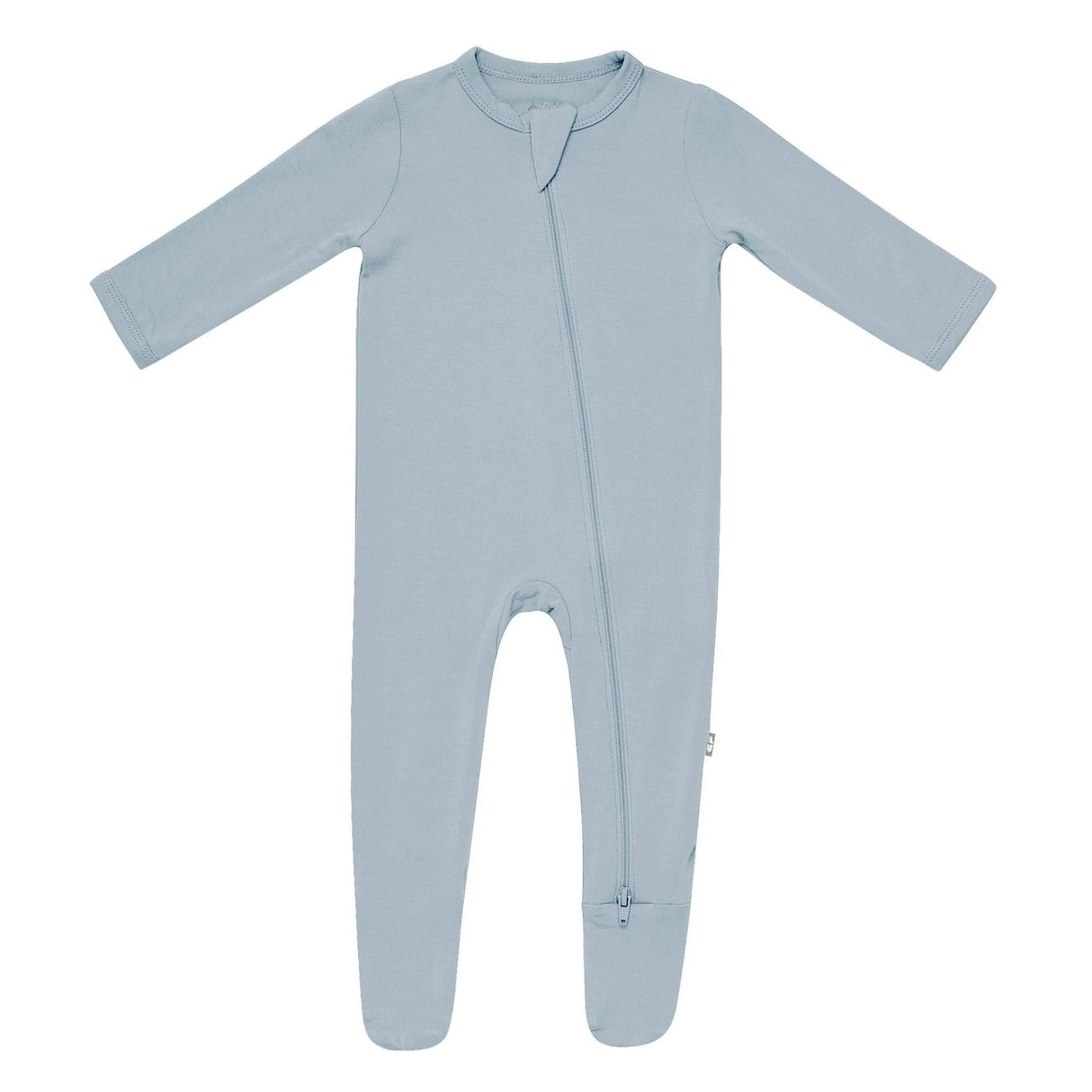 Kyte Bamboo Zippered Footie | Fog