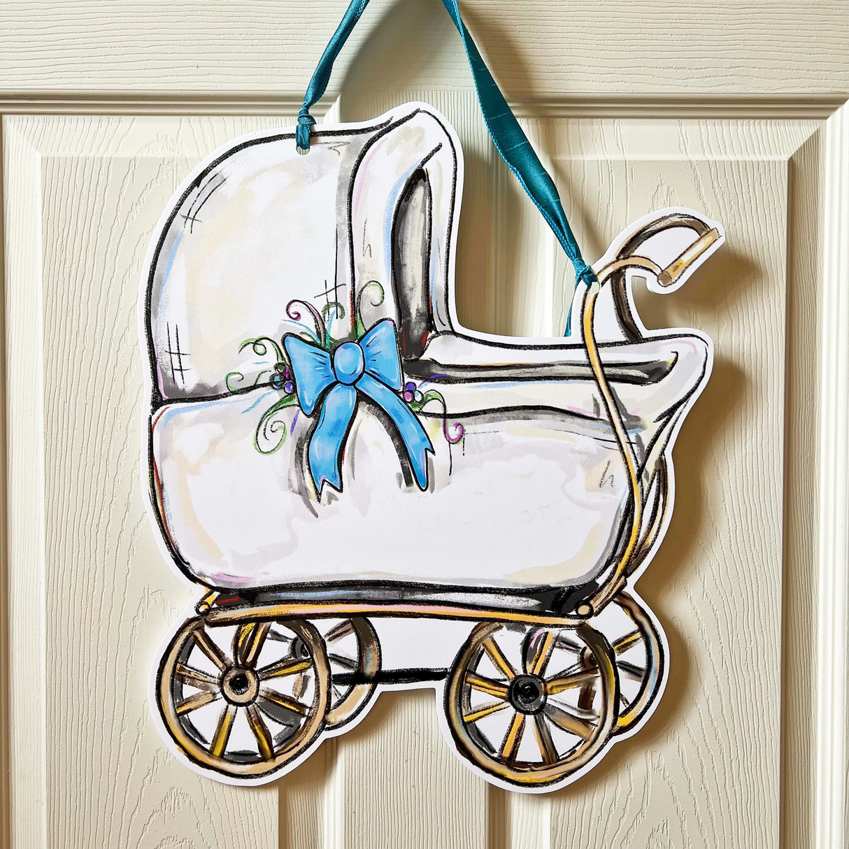 Baby Carriage Door Hanger (In Store Exclusive)