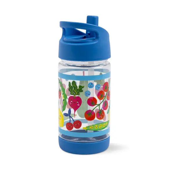 Sugarbooger Flip & Sip Clear Tritan Cup | Fruits & Veggies
