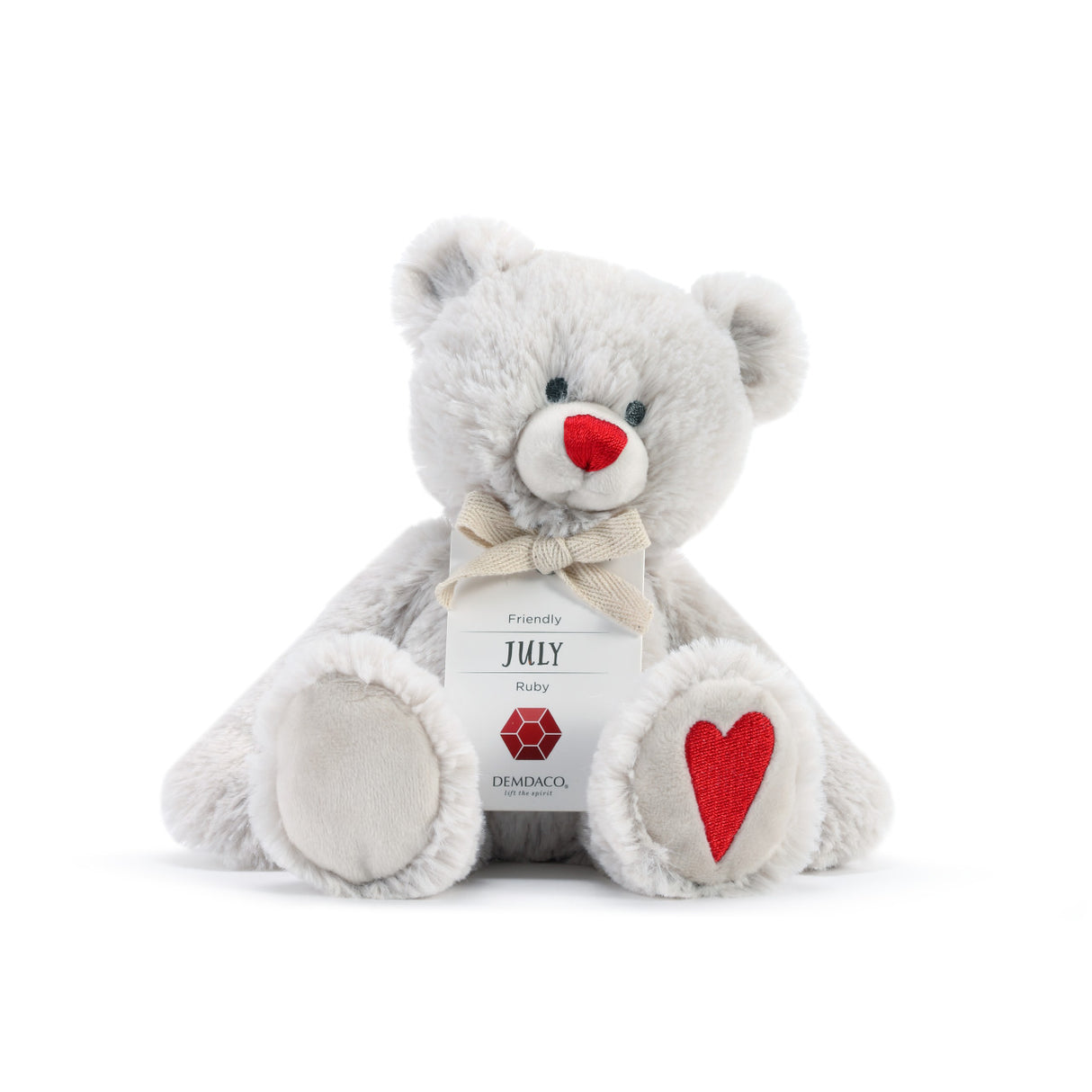 Plush Birthstone Birthday Bear