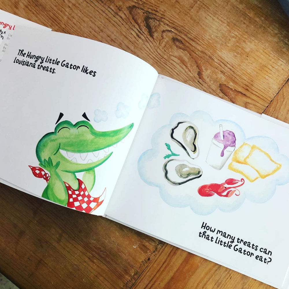 The Hungry Little Gator Book