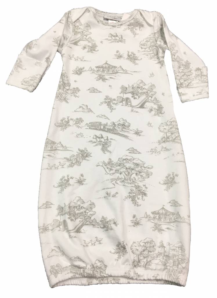 Maison Nola Storyland Toile Gown Grey