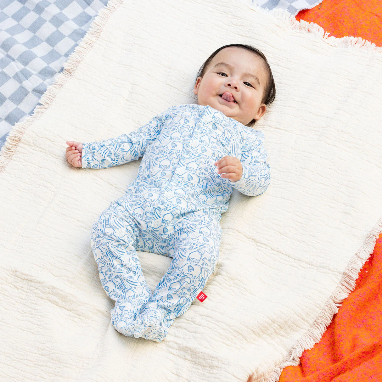 Magnetic Me Blue Herds of A Feather Modal Footie