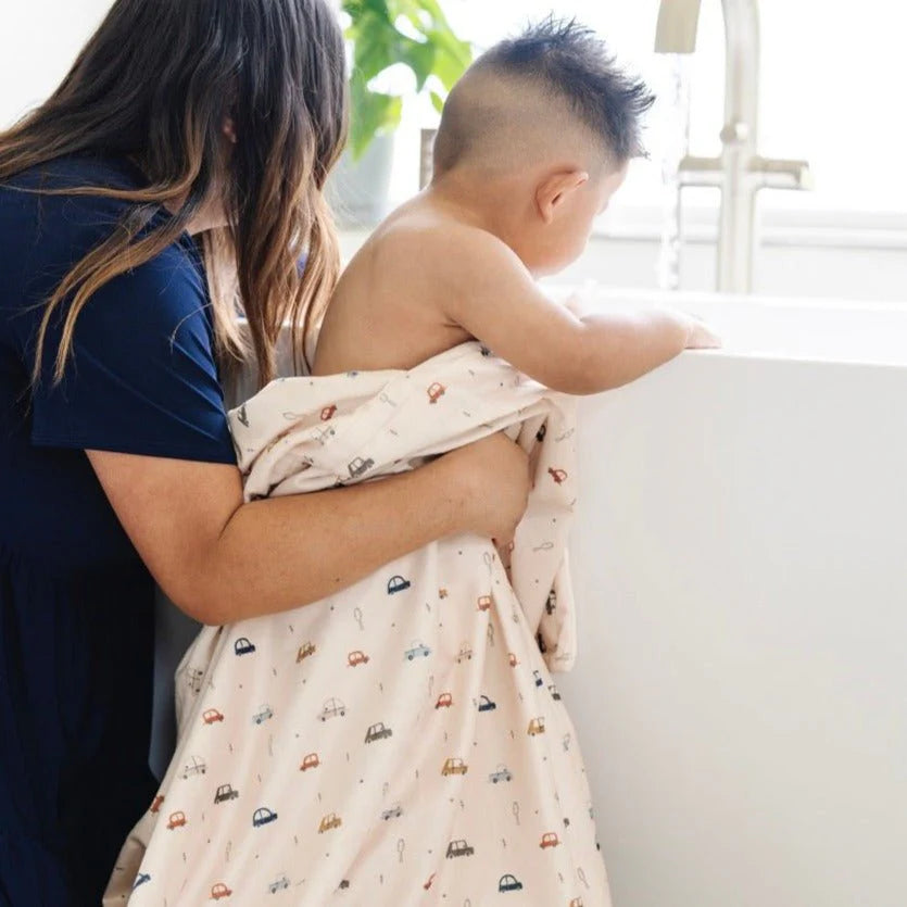 Saranoni Infant Hooded Towel | Cars