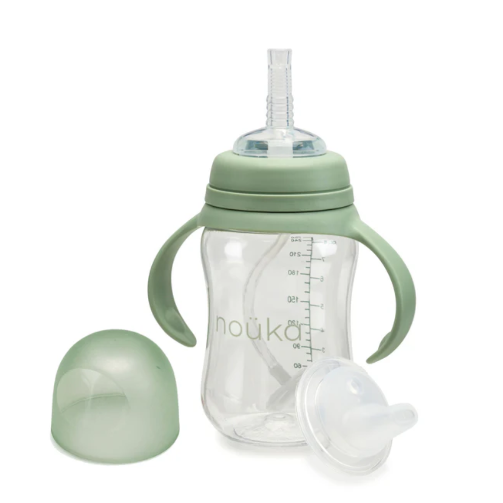 nouka Transitional Sippy Weighted Straw Training Cup (9 oz)