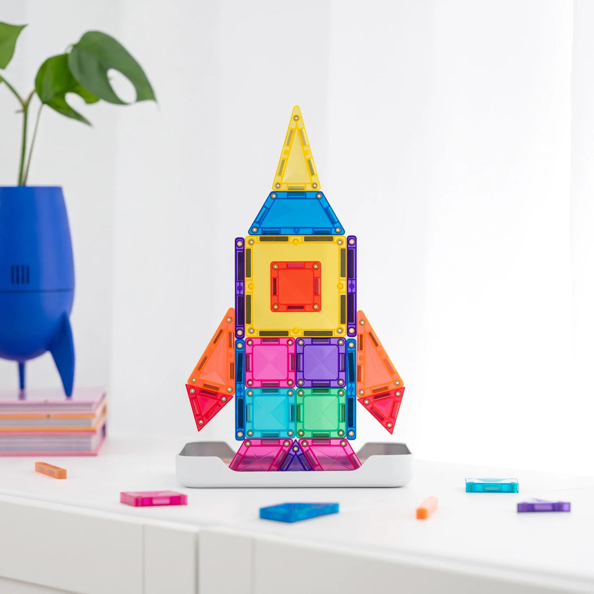 Connetix Magnetic Tiles Travel Mini Pack (32 pieces)
