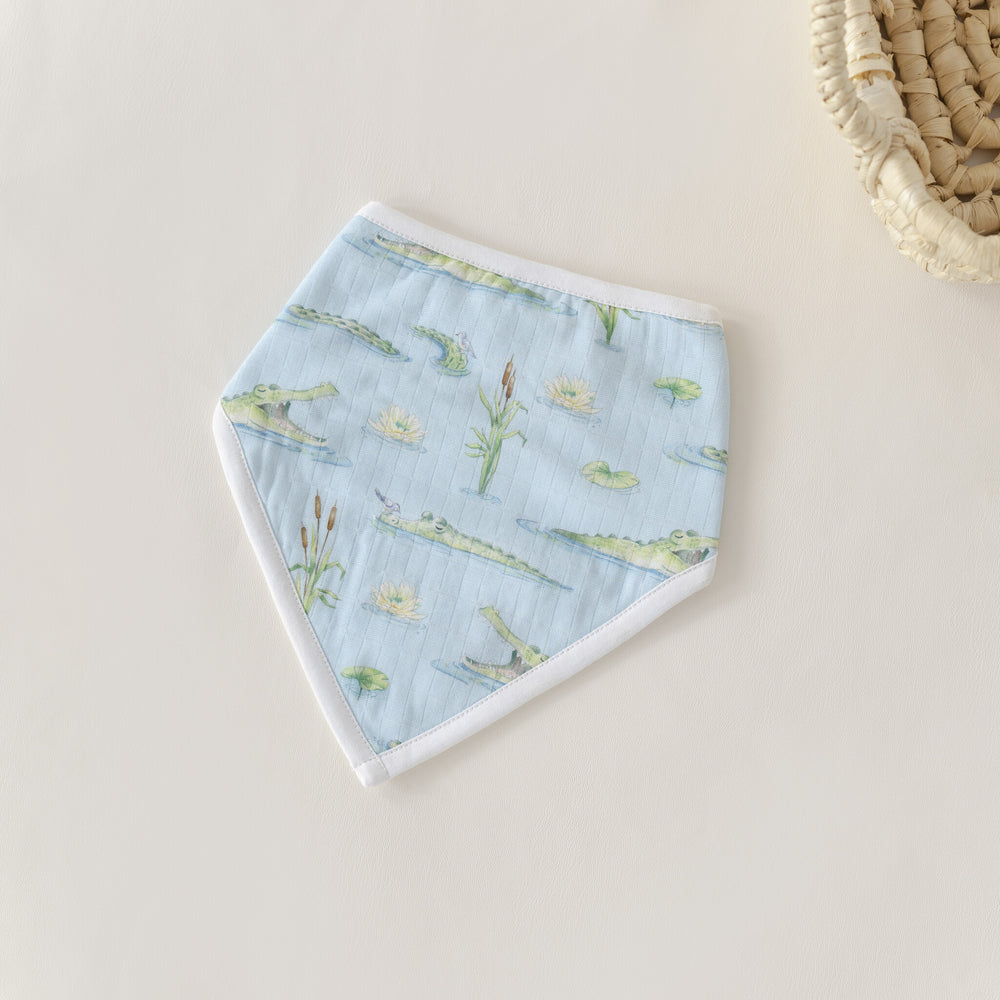Gator Games Organic Muslin Bib