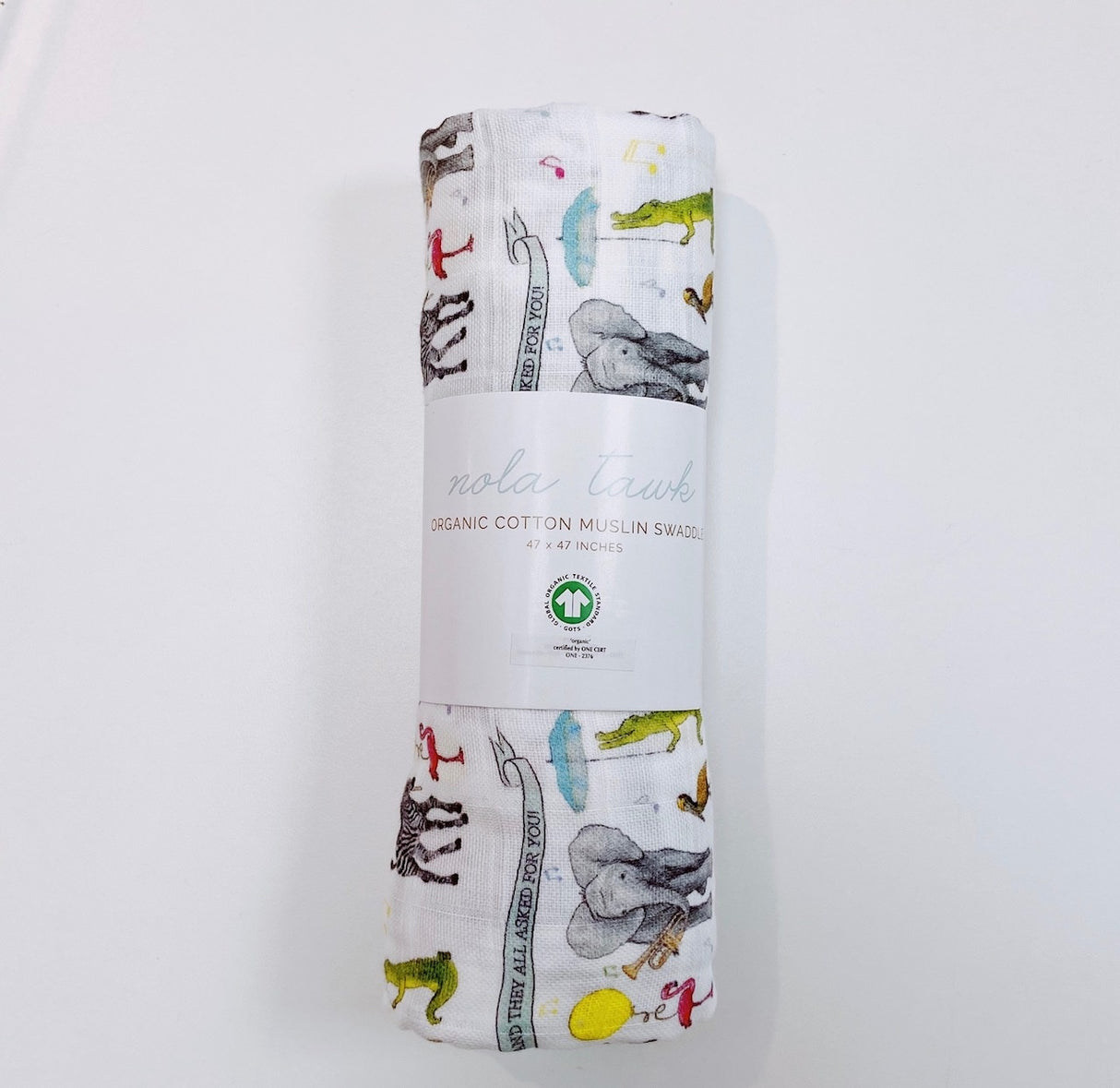 They All Asked for You Organic Muslin Swaddle Blanket