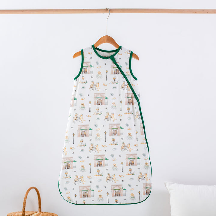 Powdered Sugar & Puppies Organic Zippered Sleeping Bag