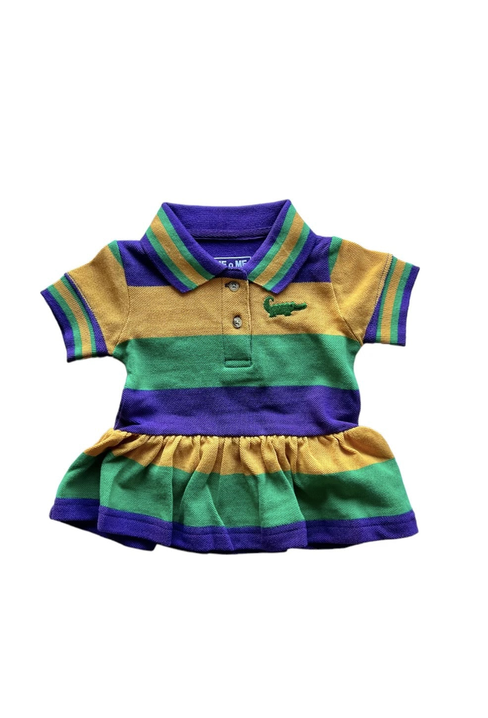 Mardi Gras Polo Shirt - Short Sleeve