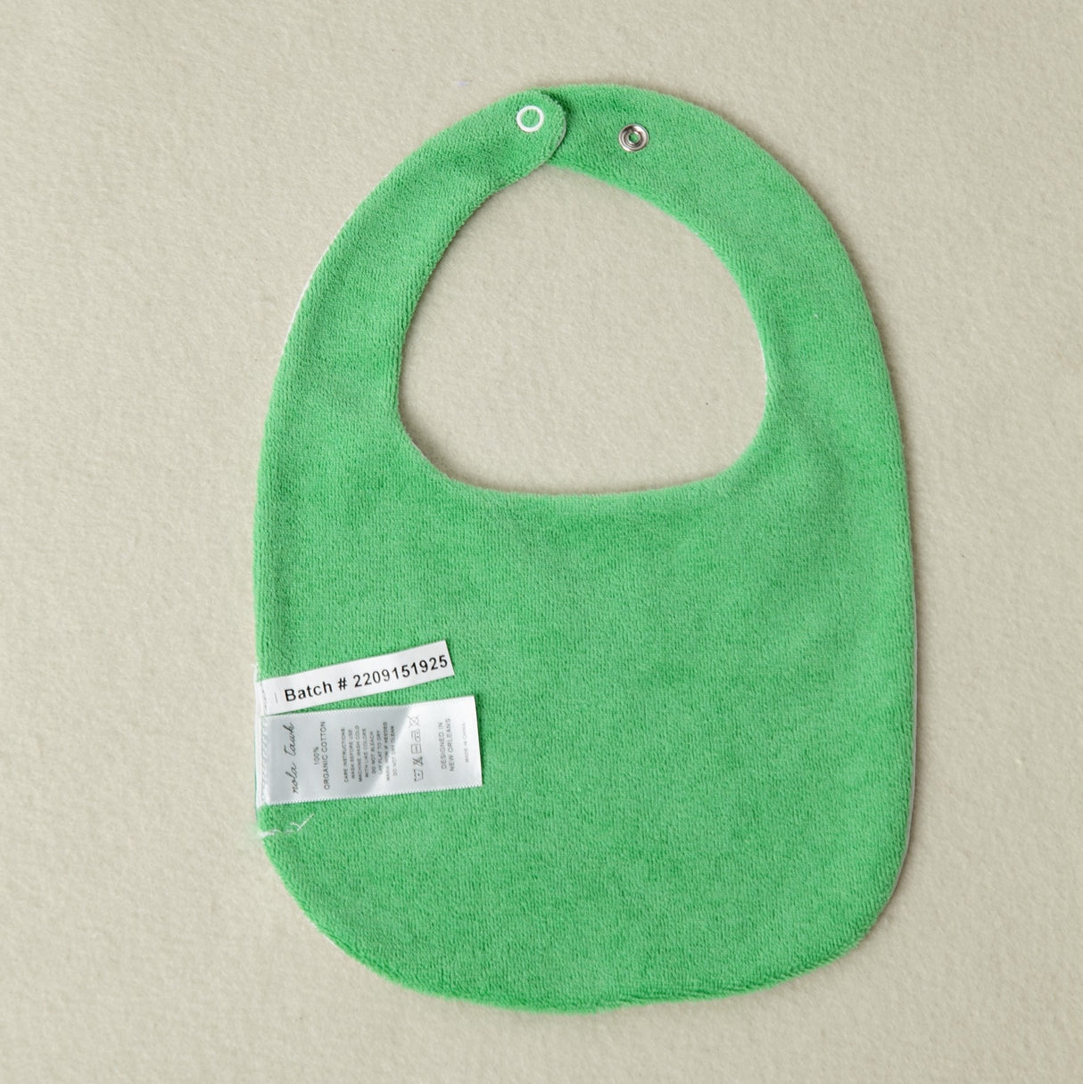 My First Beignet Organic Cotton Bib