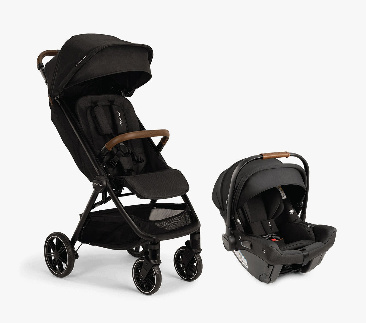 Nuna TRVL lx Stroller + PIPA urbn Car Seat Travel System
