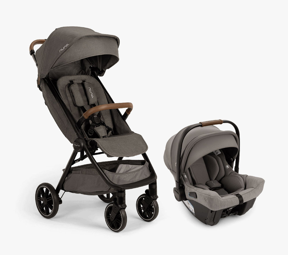Nuna TRVL lx Stroller + PIPA urbn Car Seat Travel System
