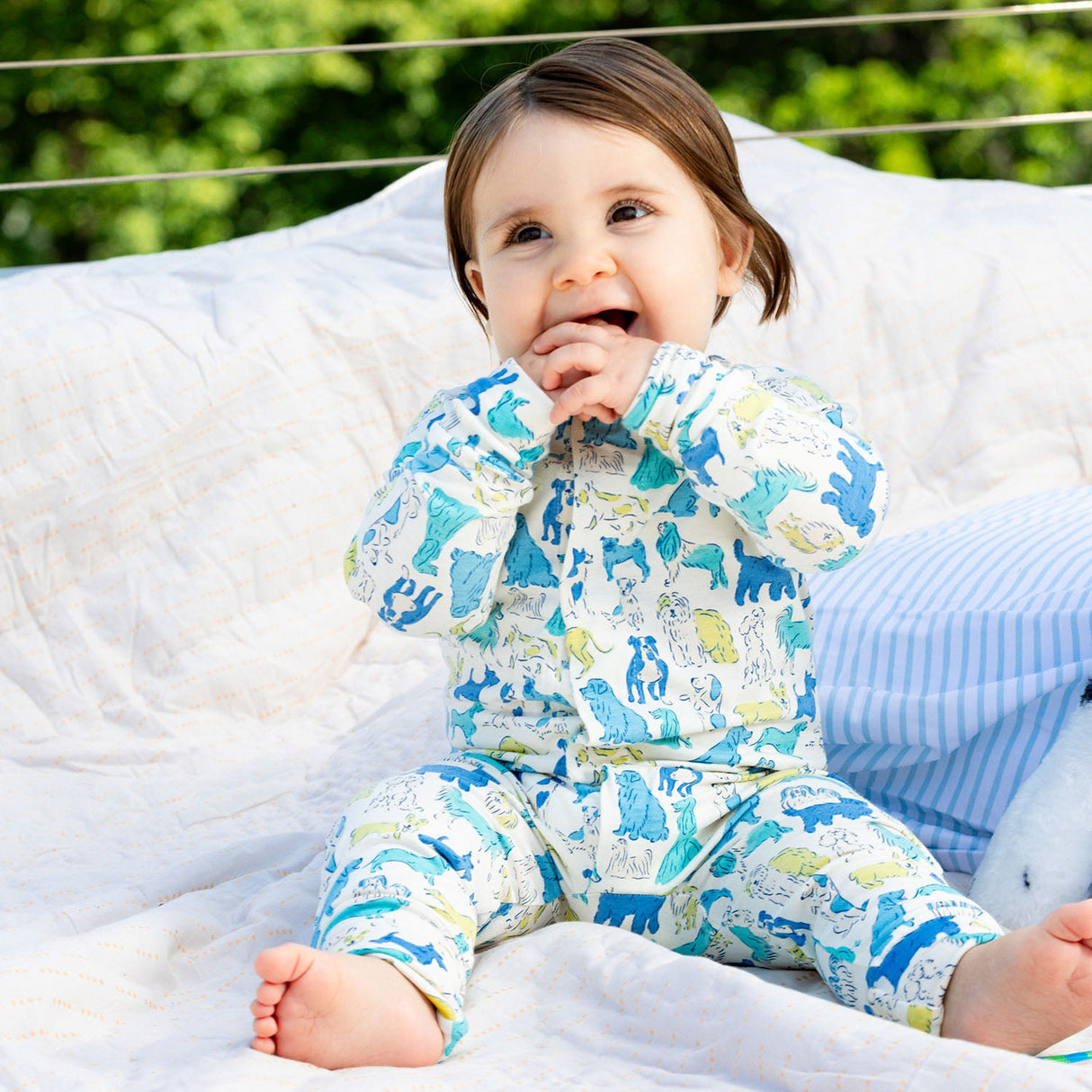 Magnetic Me Blue It's A Paw-ty Convertible Coverall