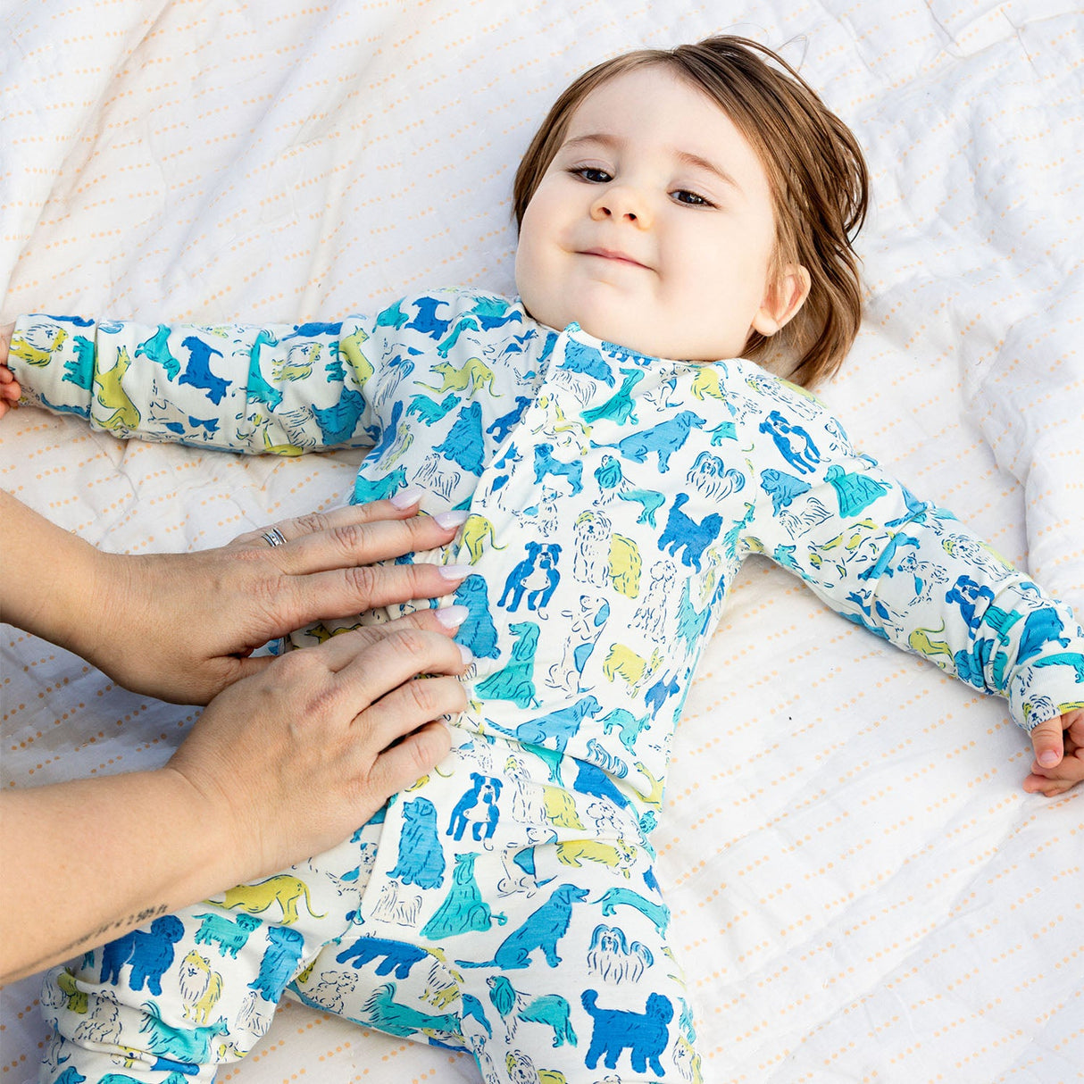 Magnetic Me Blue It's A Paw-ty Convertible Coverall