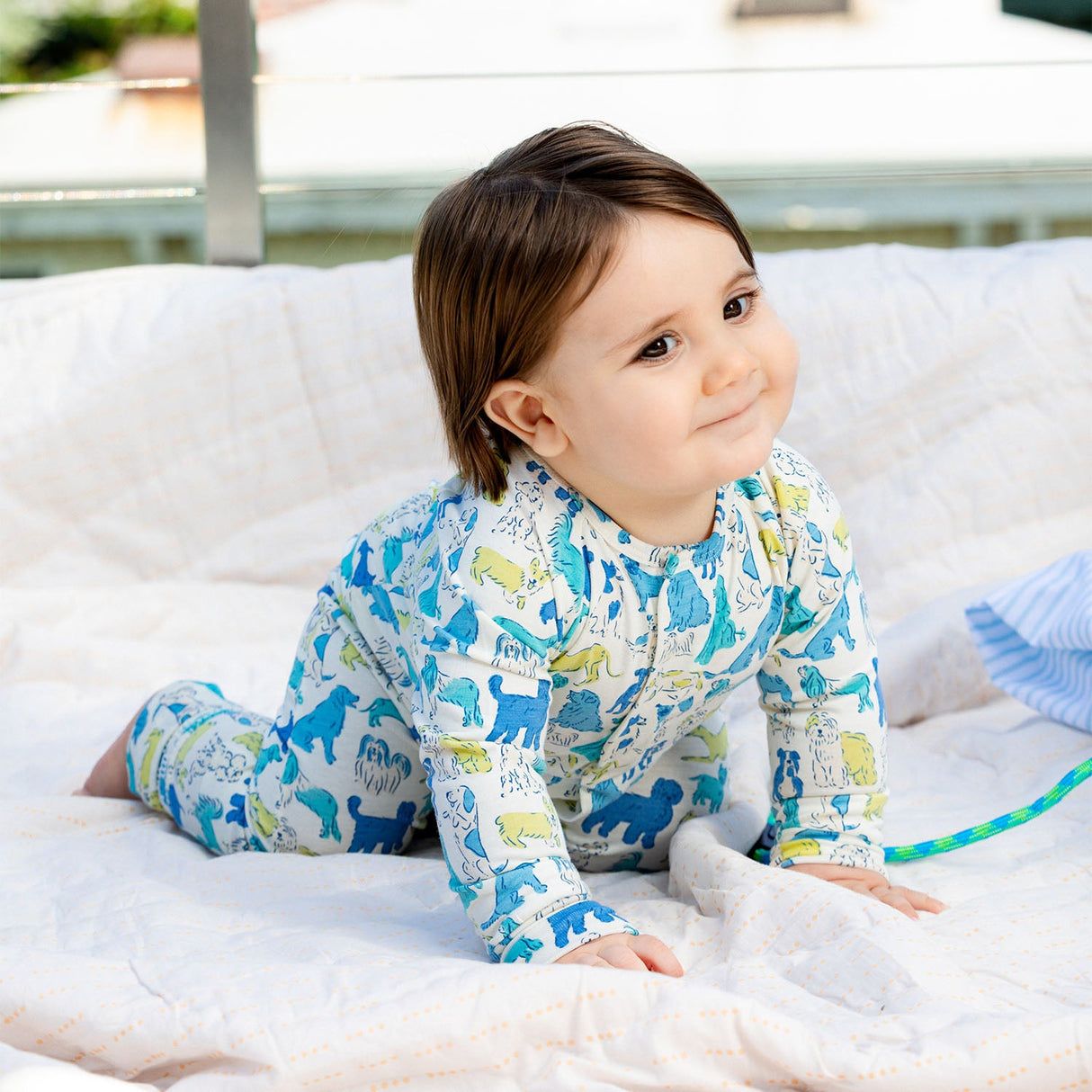 Magnetic Me Blue It's A Paw-ty Convertible Coverall