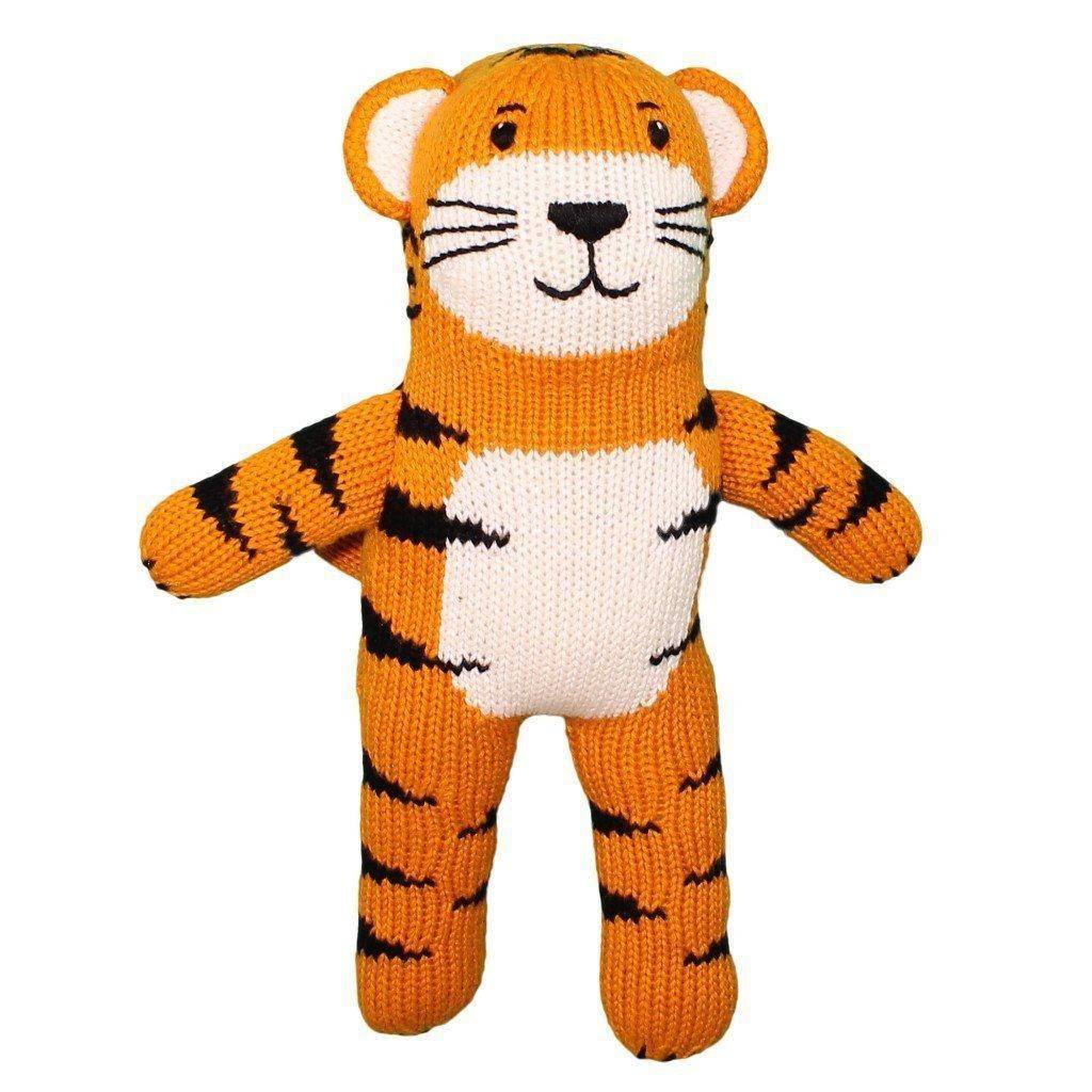 Zubels Kai the Tiger Knit Doll | 7 in