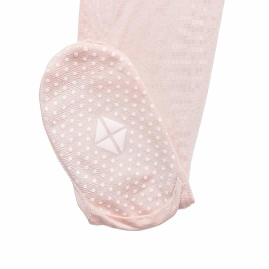 Kyte Baby Bamboo Zippered Footie | Blush