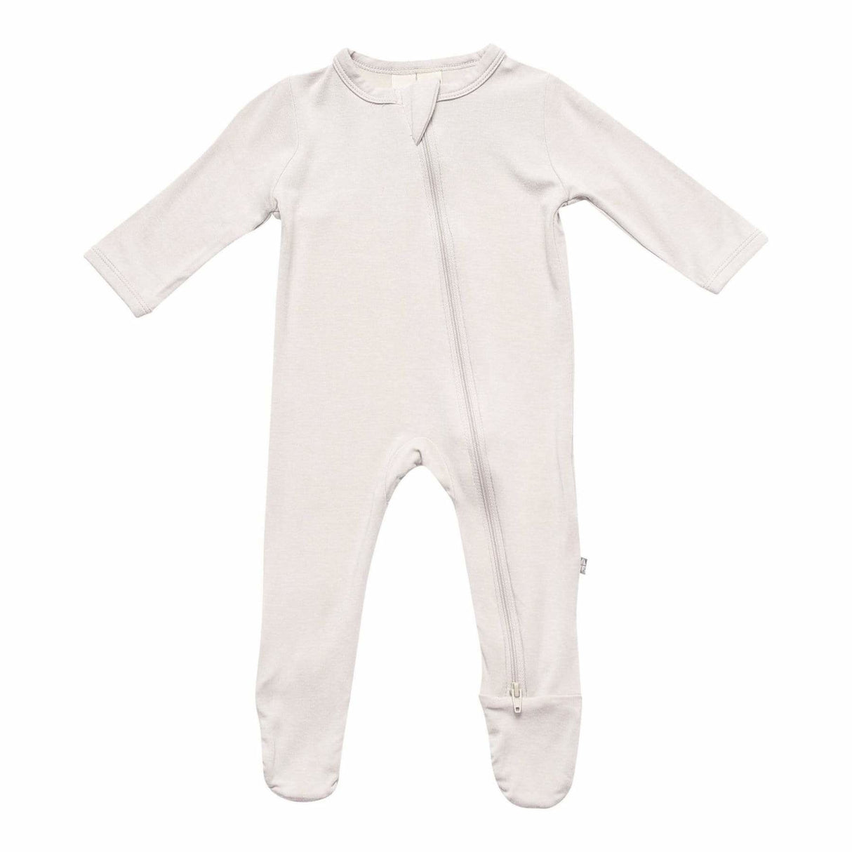 Kyte Baby Bamboo Zippered Footie | Oat