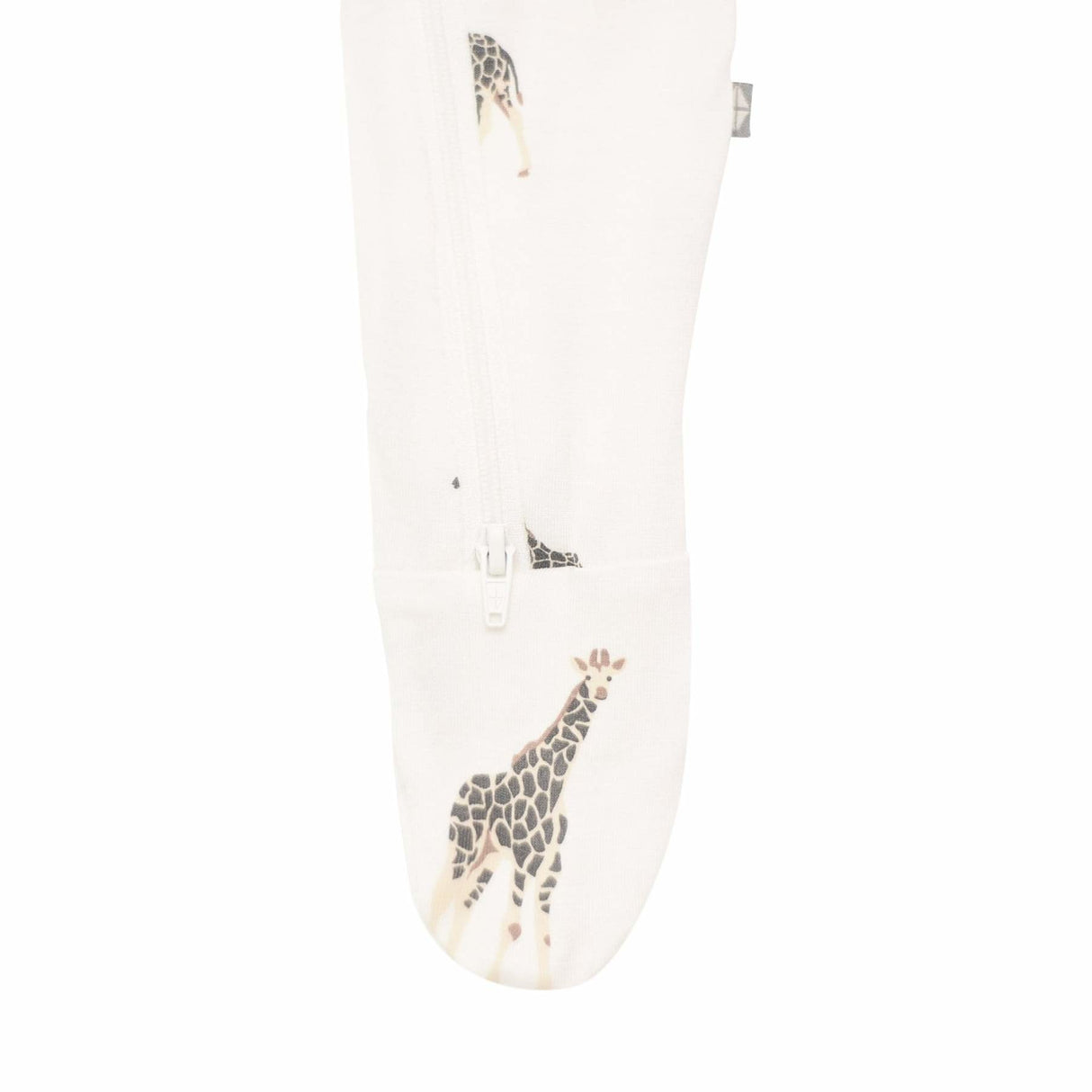 Kyte Baby Bamboo Zippered Footie | Giraffe