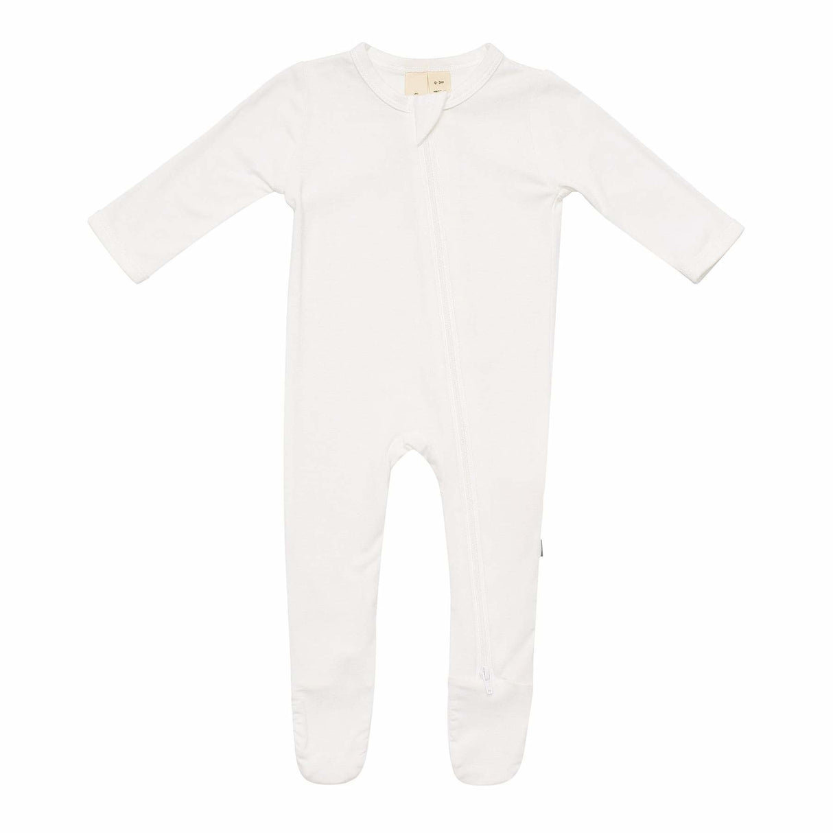 Kyte Bamboo Zippered Footie | Cloud