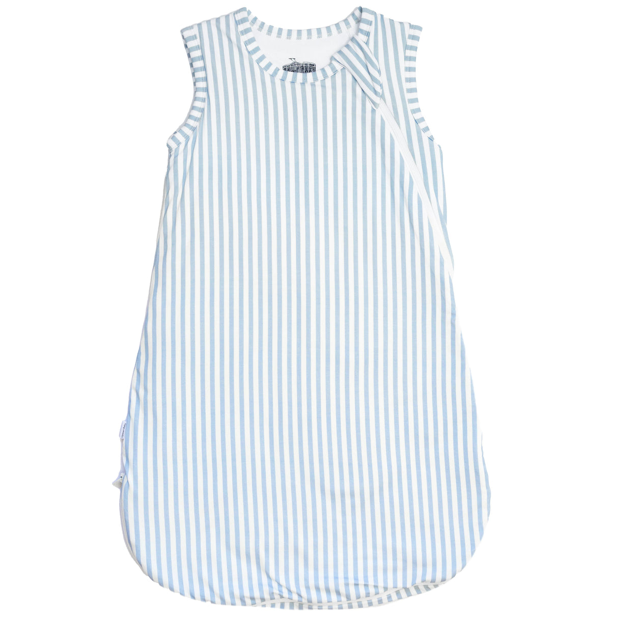 Uptown Baby Light Blue Cabana Stripe Bamboo Sleep Bag 1.0 TOG