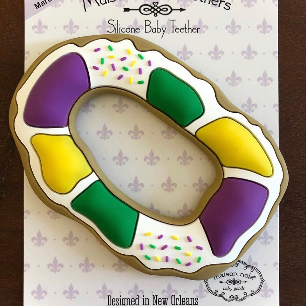 Let Them Eat King Cake Mardi Gras Baby Bundle