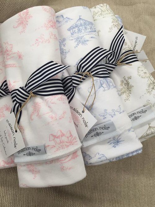 Storyland Toile Swaddles