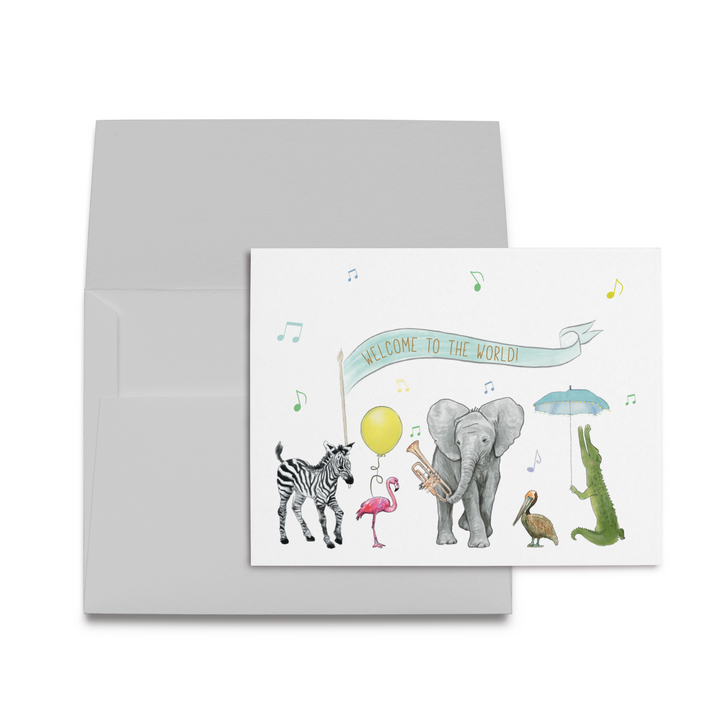 Welcome to the World Greeting Card