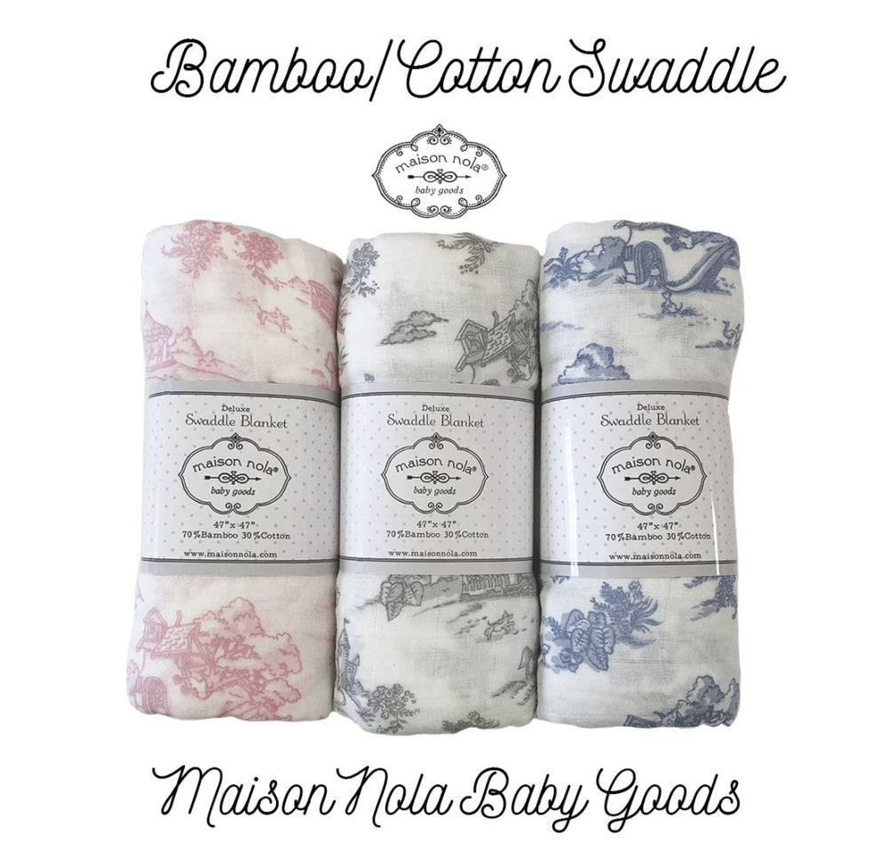 Storyland Toile Stretch Swaddle