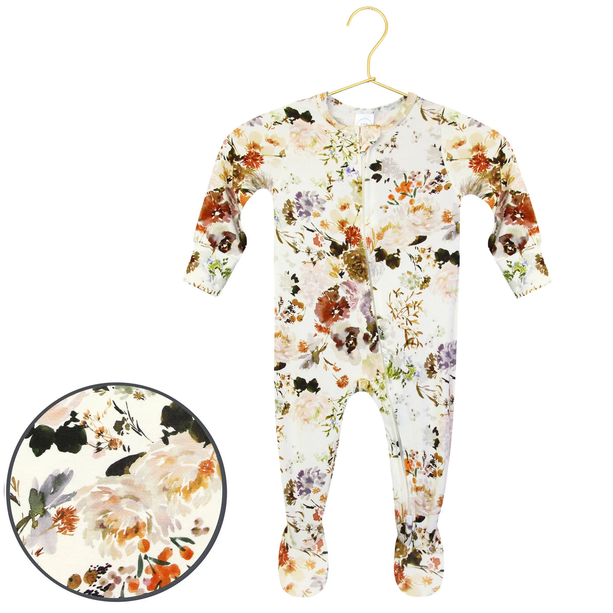 Lou Lou and Company Nellie Zipper Footie