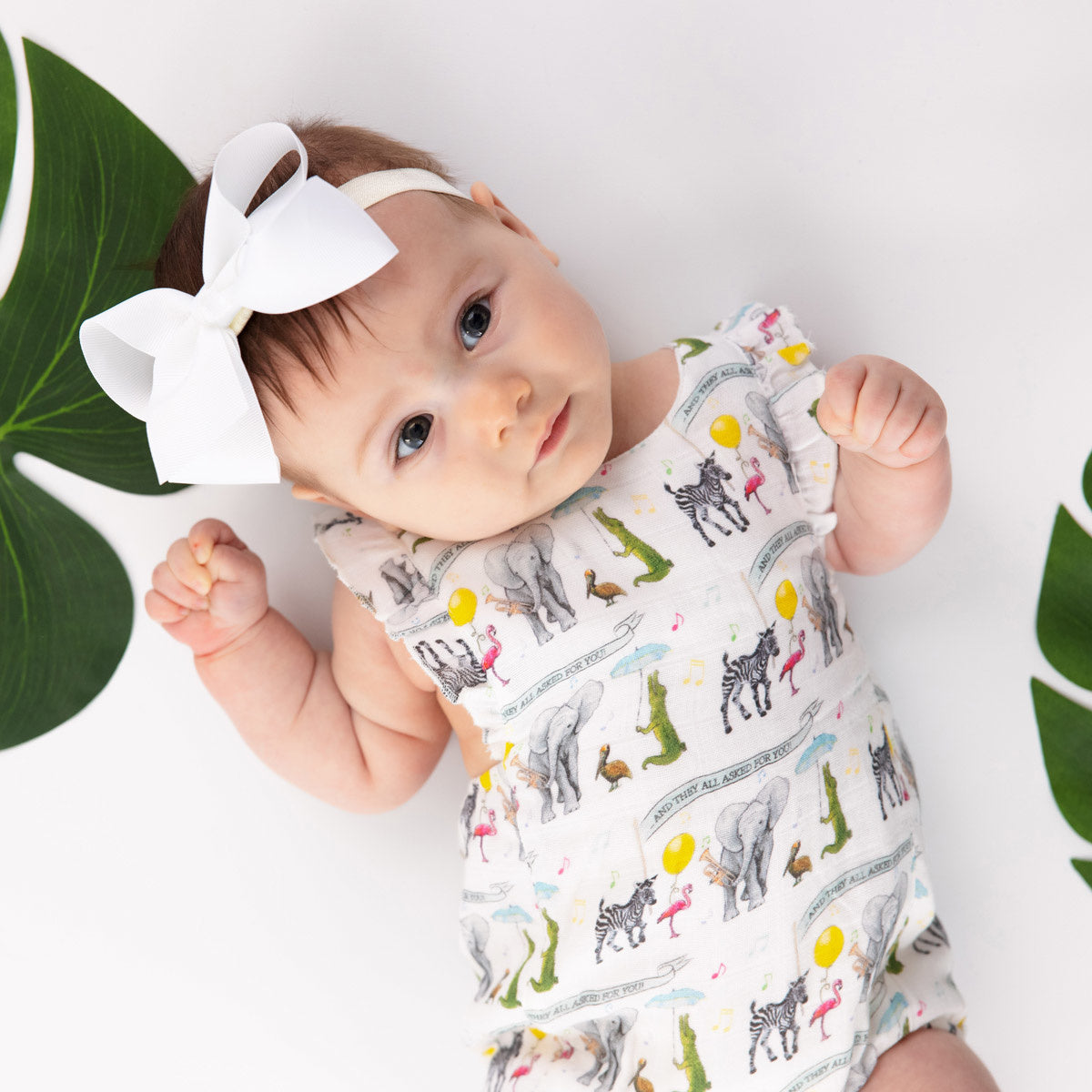 They All Asked For You Organic Muslin Sunsuit