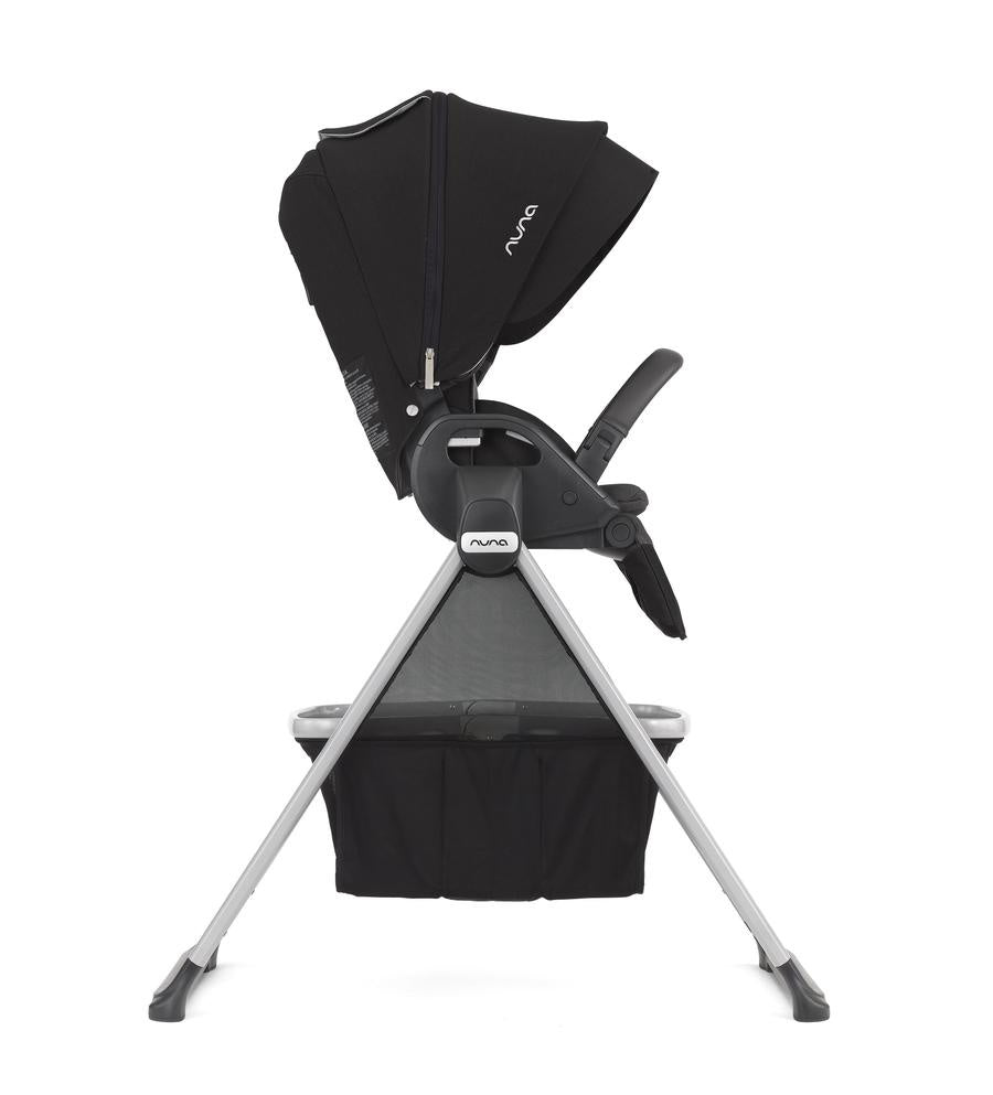 Preorder: NUNA MIXX Series Bassinet + Stand (one box) | Caviar