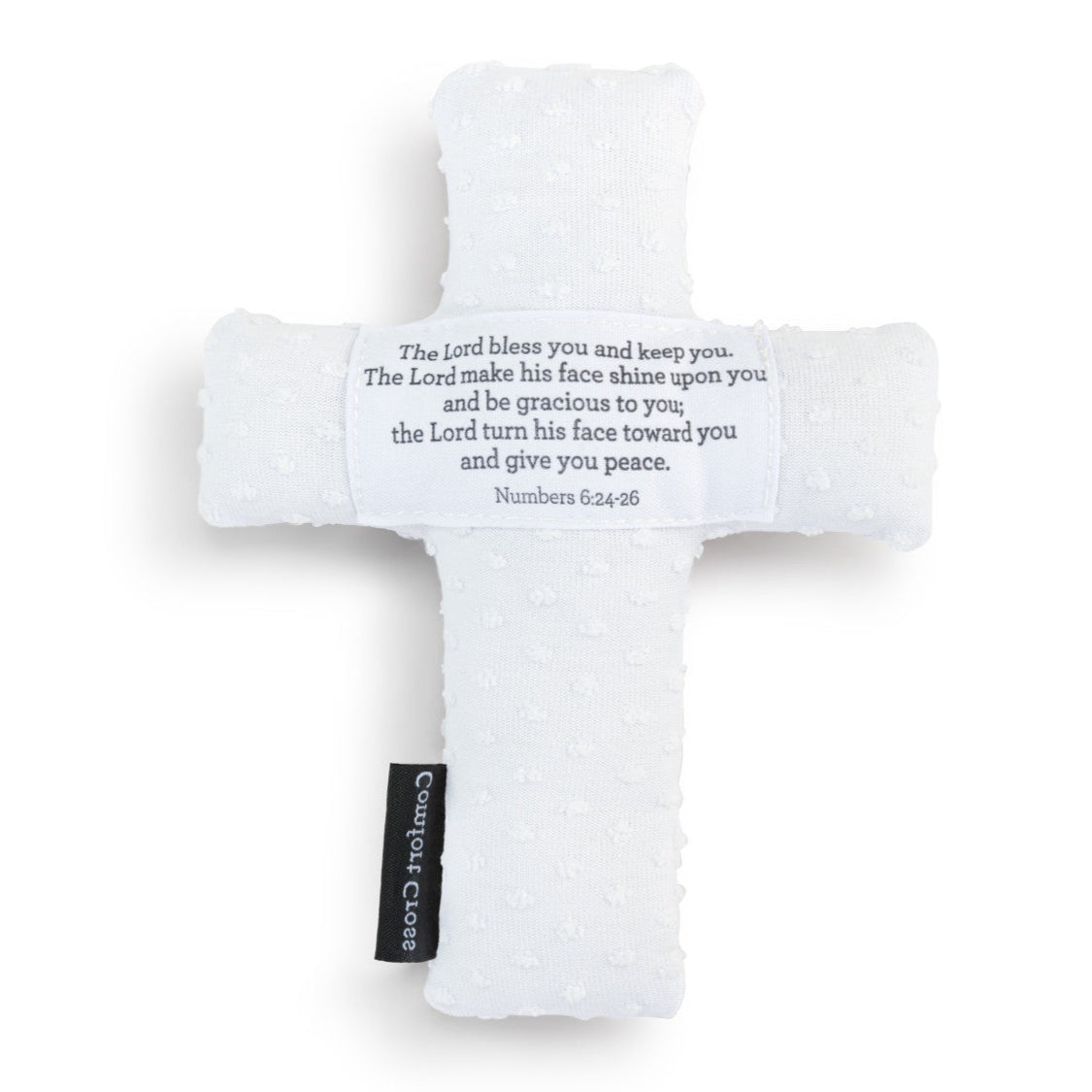 Demdaco Tender Blessings | Plush Comfort Cross Bless This Child Gift