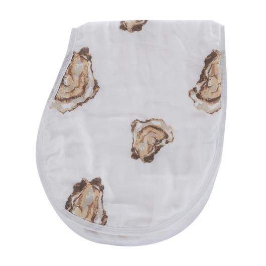 Aw Shucks! Oyster 2-in-1 Burp Cloth Bib