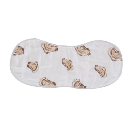 Aw Shucks! Oyster 2-in-1 Burp Cloth Bib