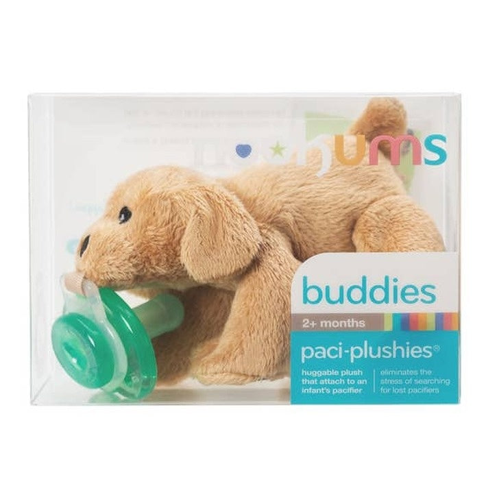 Rufus Retriever | Plush Paci Buddy Pacifier Holder