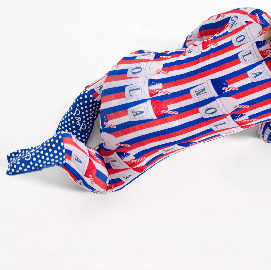 Pearls & Pelicans Red White and Snoballs Bamboo Zip Up Pajamas