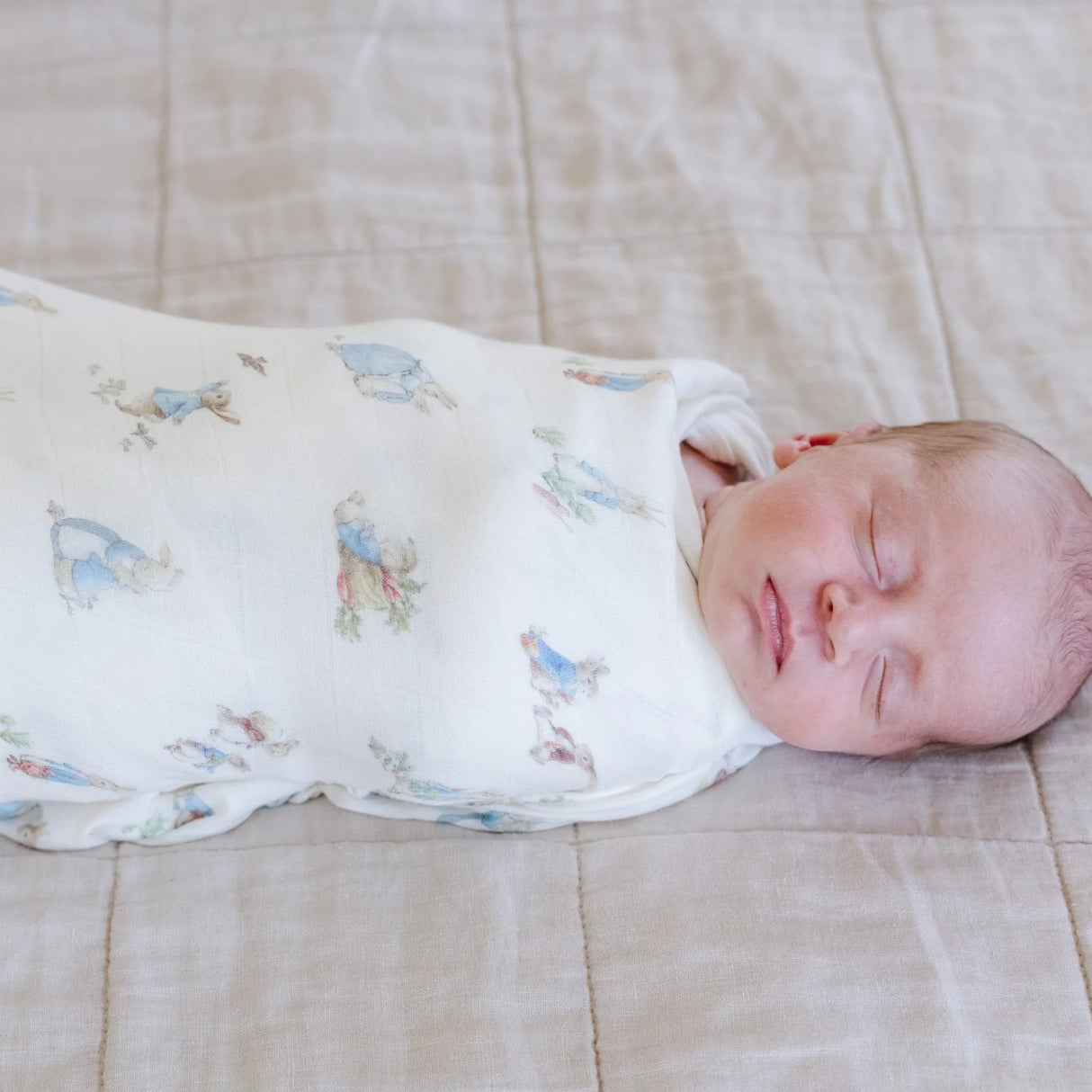 Saranoni Peter Rabbit™ Bamboo Rayon Muslin 2-Pack Swaddle | Uni