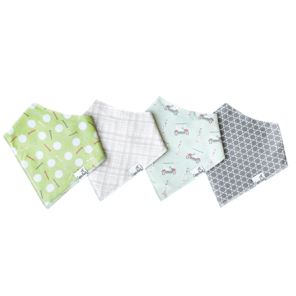 Baby Bandana Bib 4-Pack Set |  Bogey