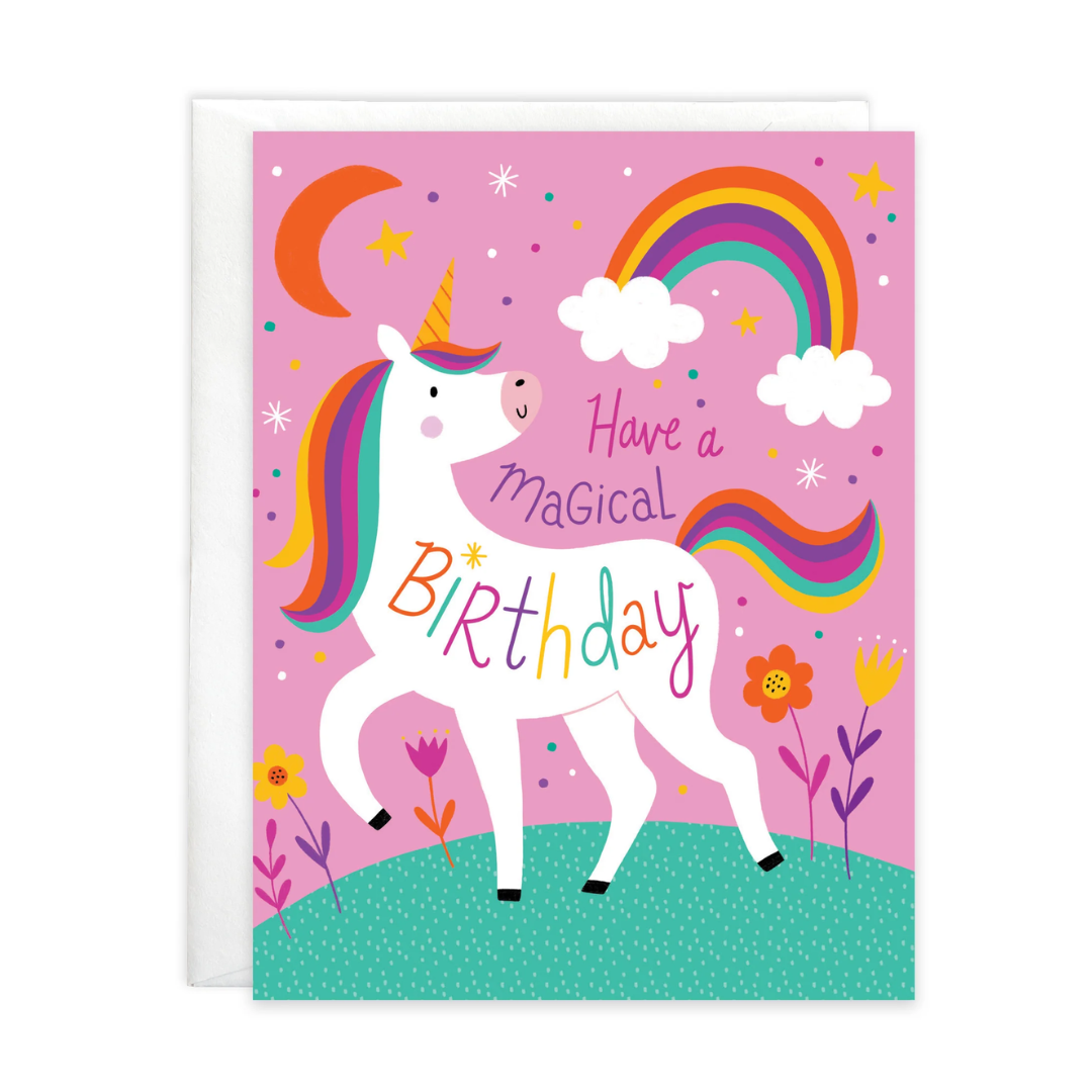 Birthday Greeting Card | Magical Unicorn