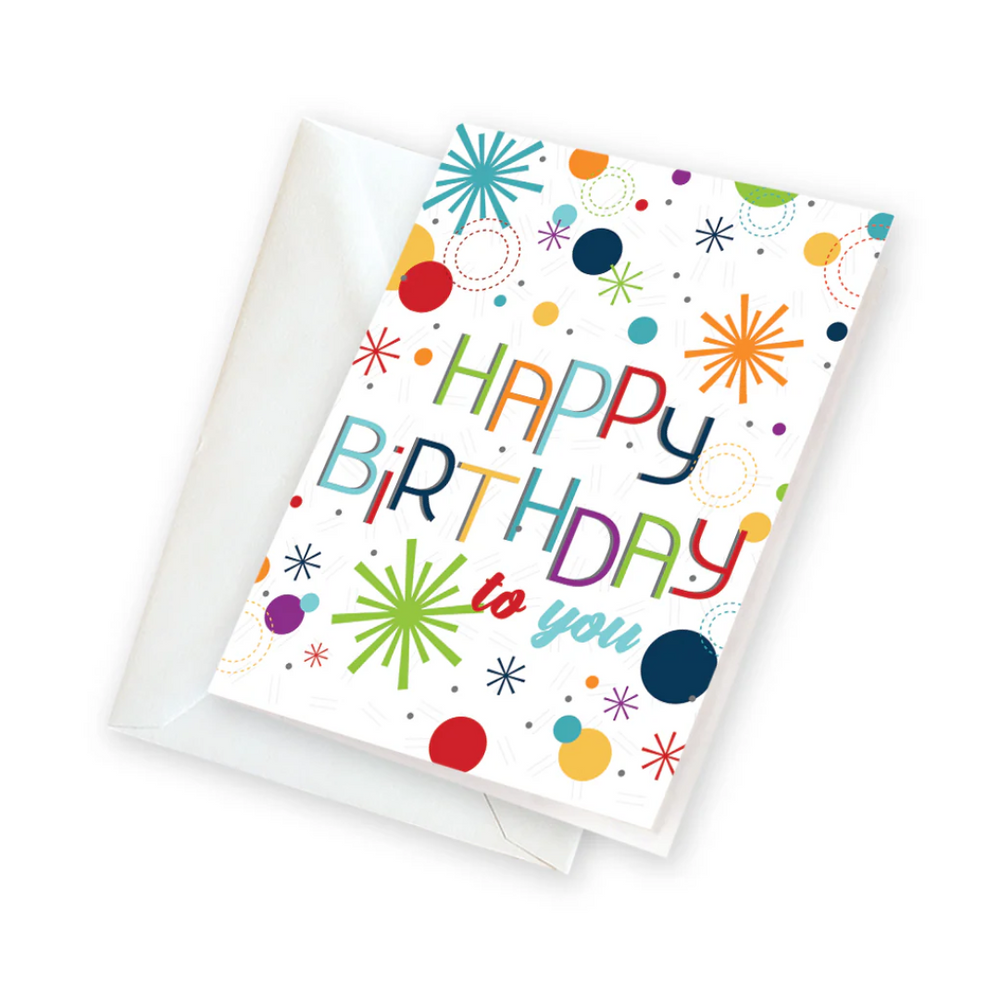 Baby Gift Enclosure Card | Birthday Sparkles