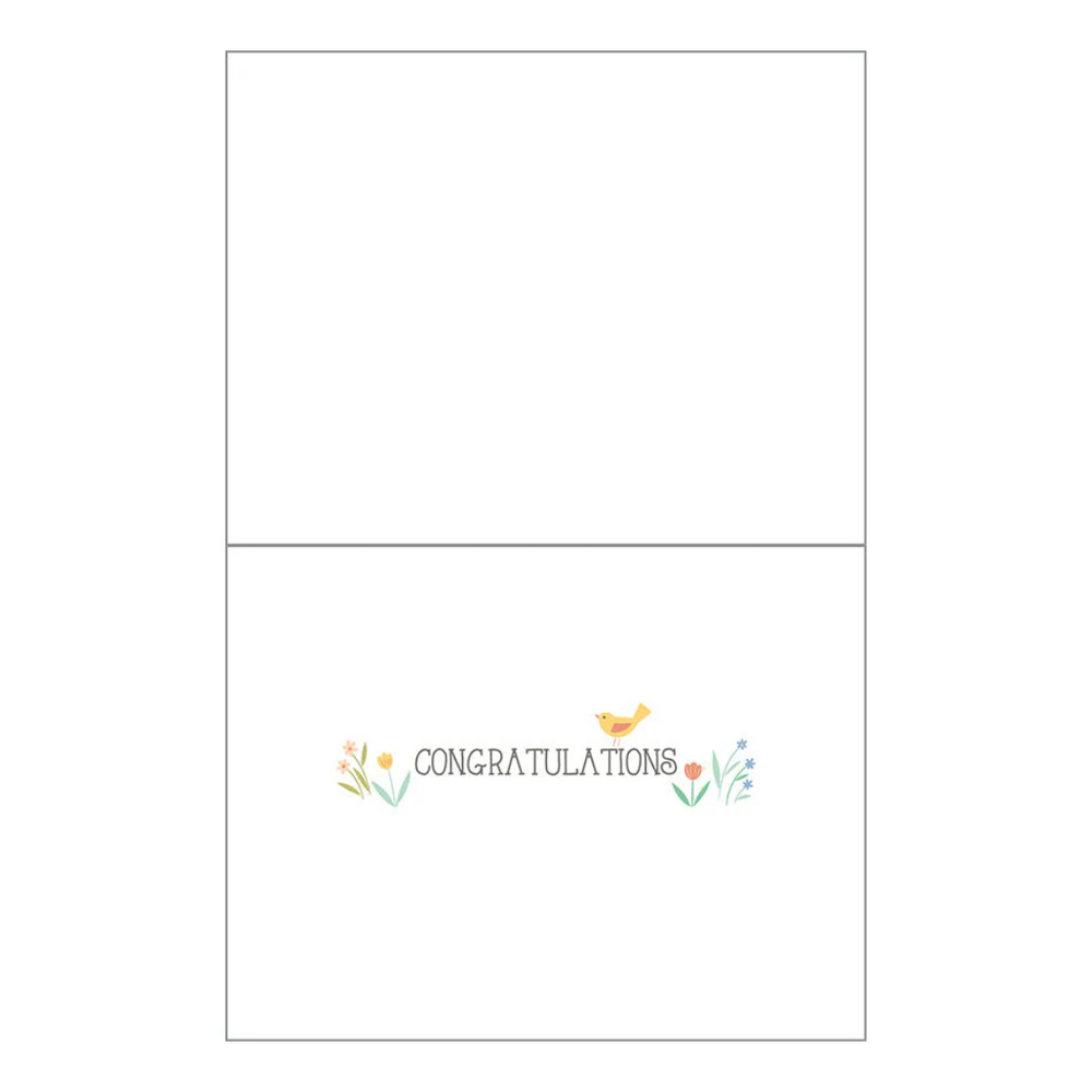 Baby Greeting Card | Clothesline