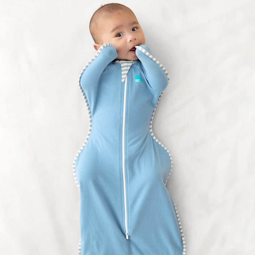 Swaddle UP Original 1.0 TOG Zip-Up Swaddle | Dusty Blue