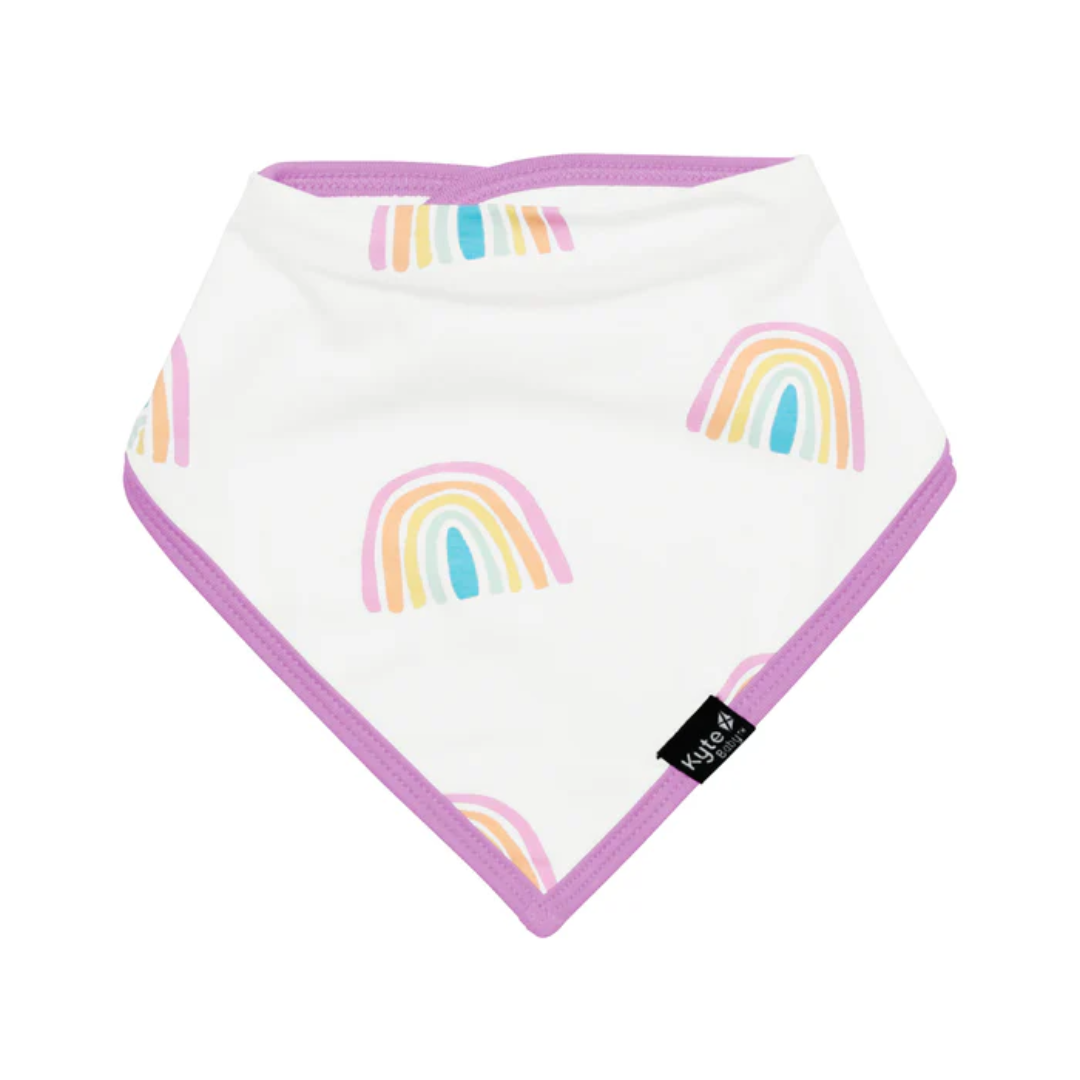 Kyte Baby Bamboo Bib | Poi Rainbow