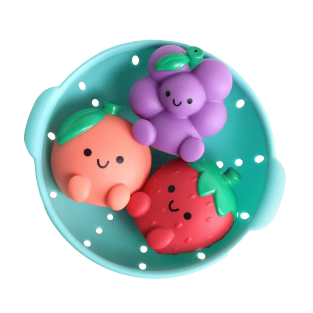 Itzy Splash Pals |  Bath + Water Toy | Fruit