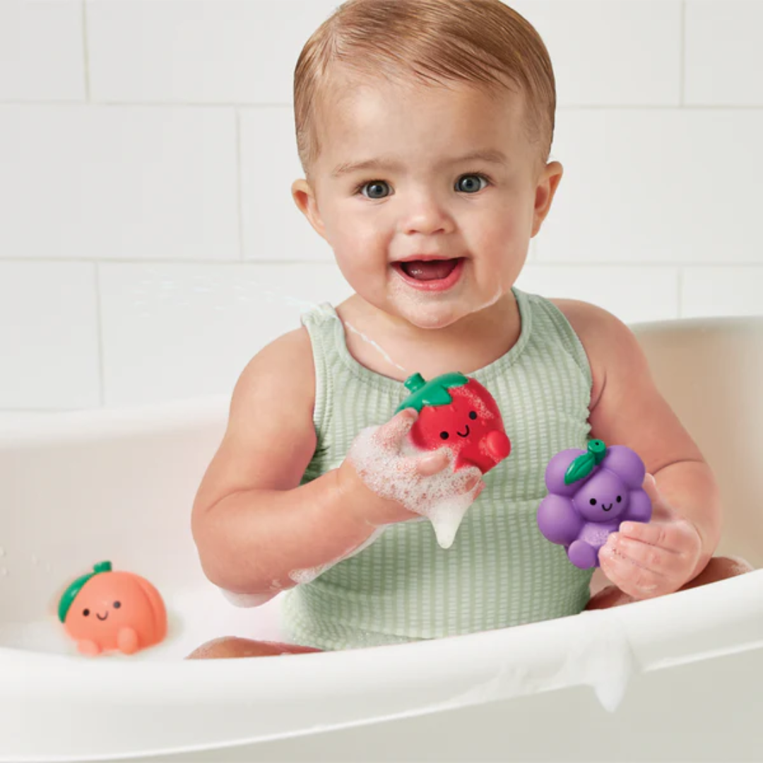 Itzy Splash Pals |  Bath + Water Toy | Fruit