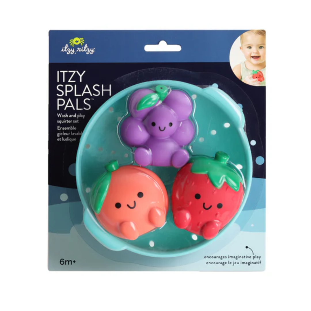 Itzy Splash Pals |  Bath + Water Toy | Fruit